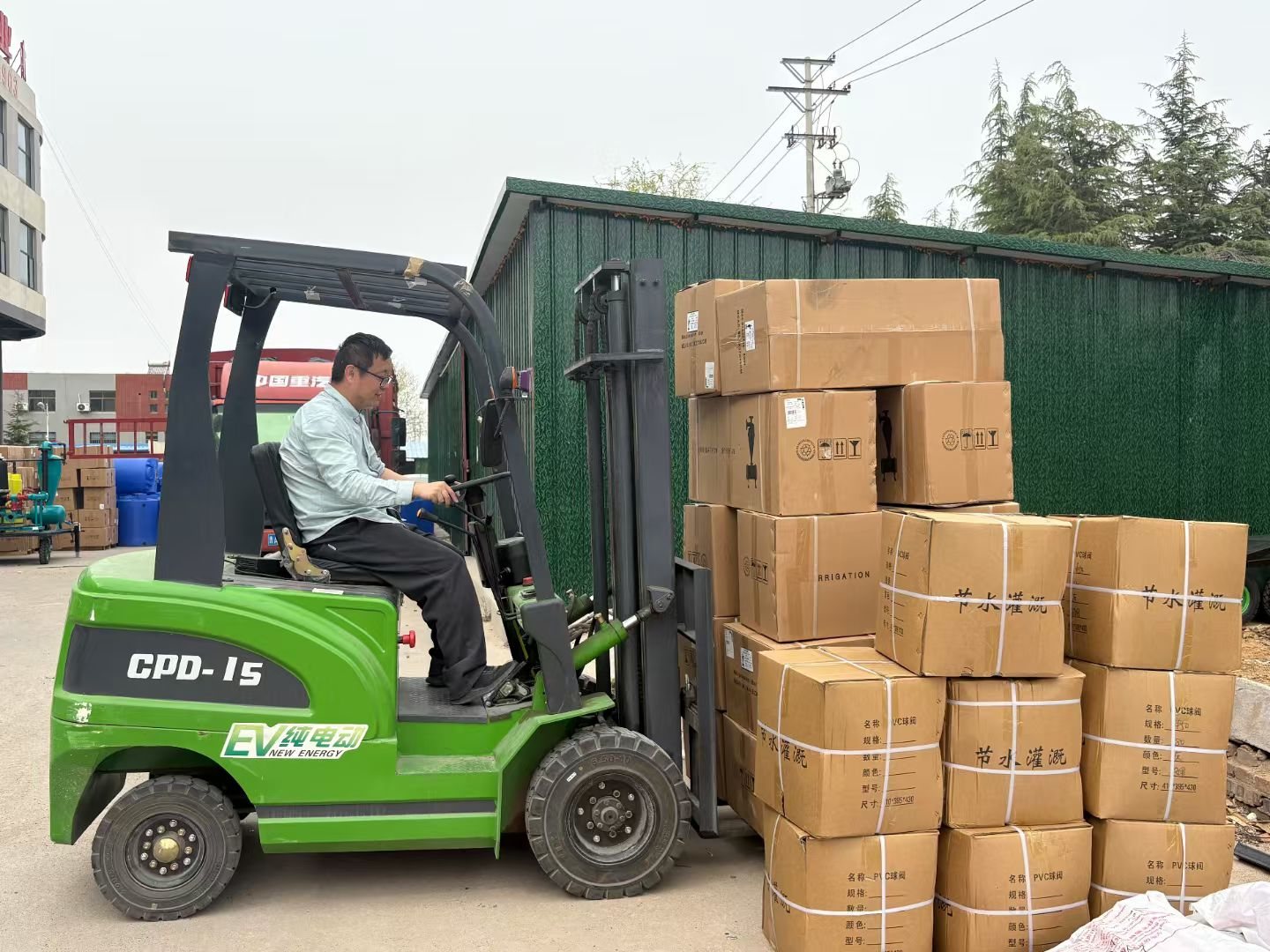 Export delivery preparation
