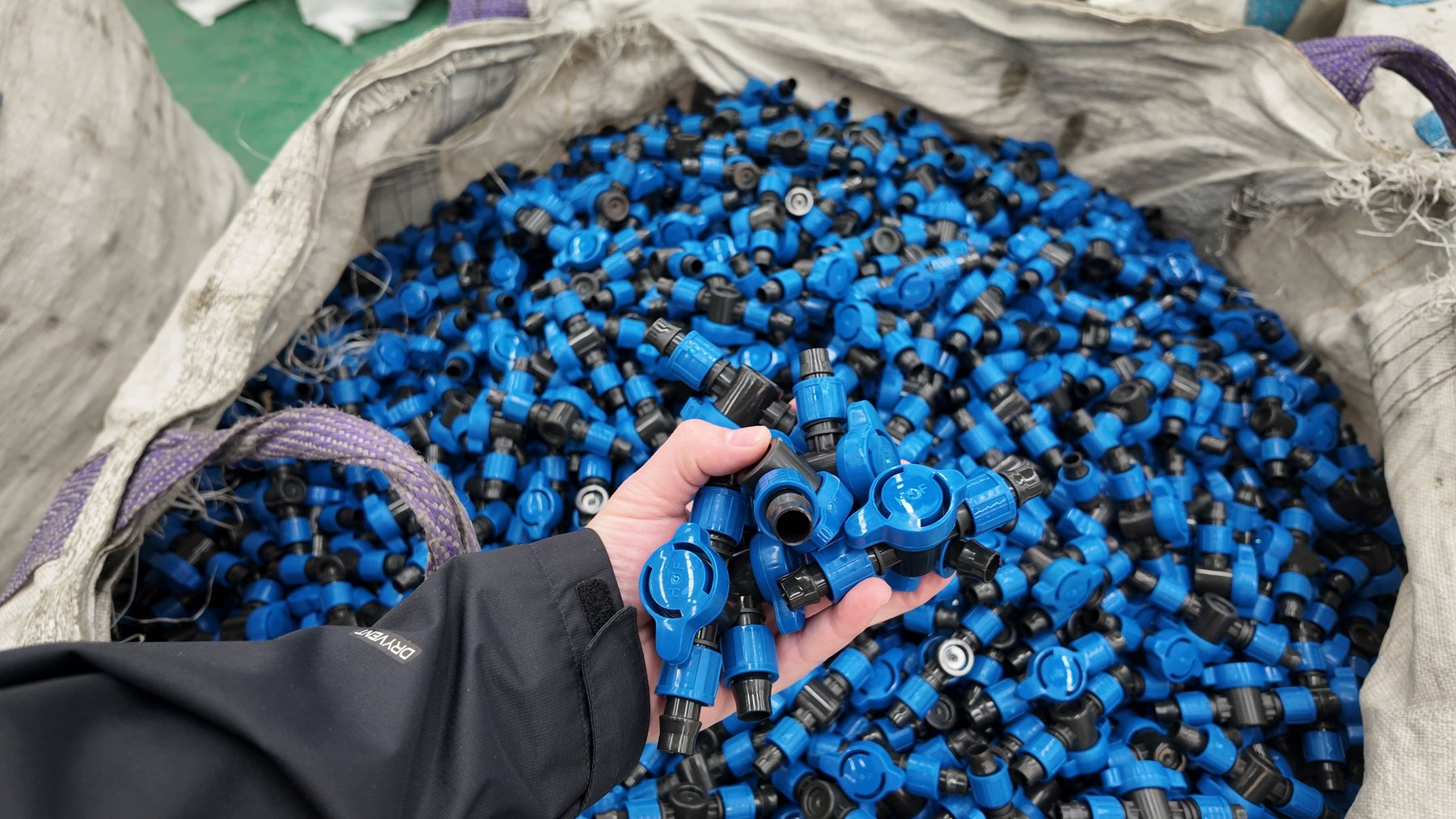 Irrigation components for inspection